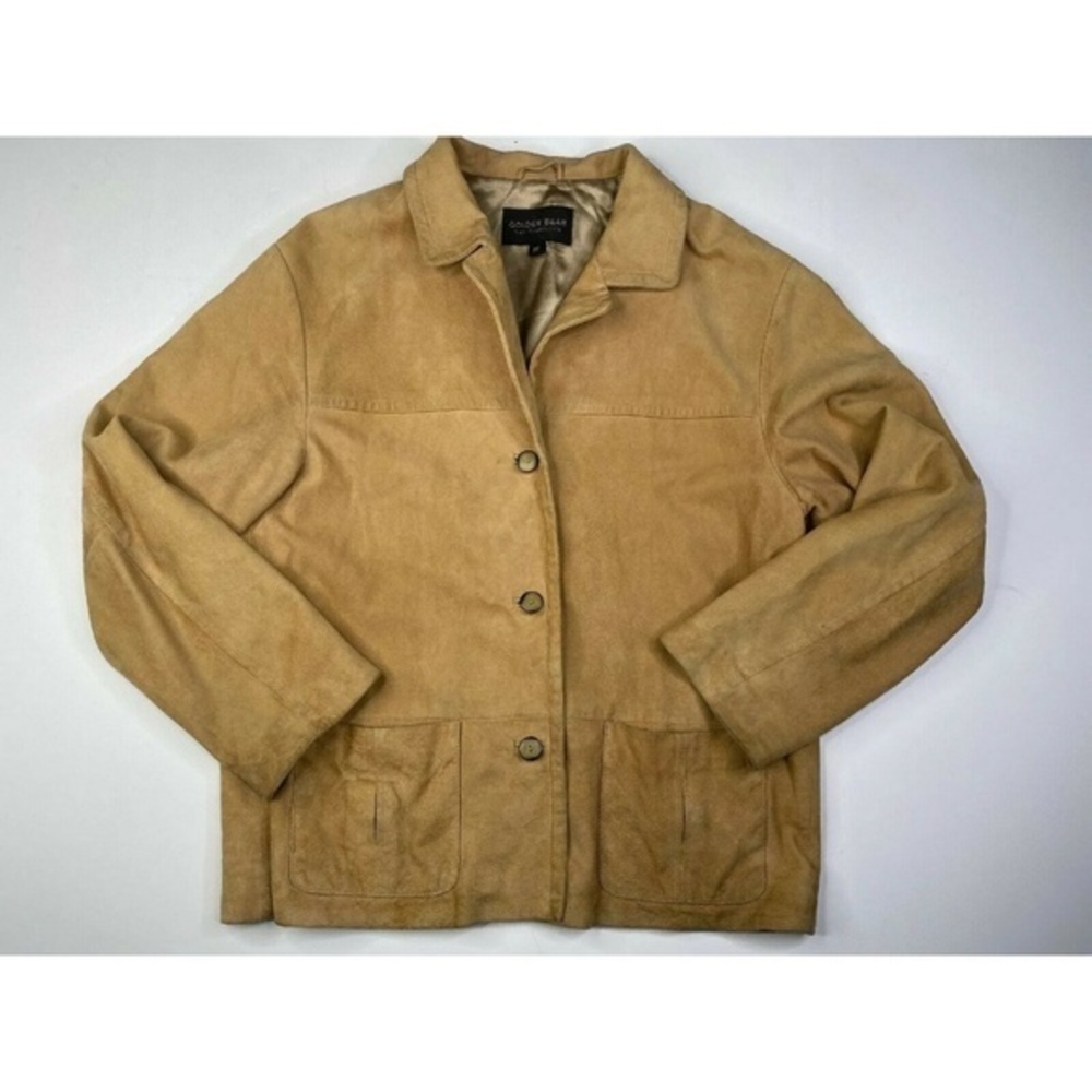 GOLDEN BEAR SPORTSWEAR SUEDE LEATHER JACKET BLAZER